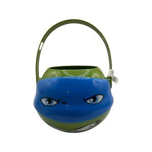 Teenage Mutant Ninja Turtles Leonardo Plastic Easter Basket HalloweeBucket TMNT
